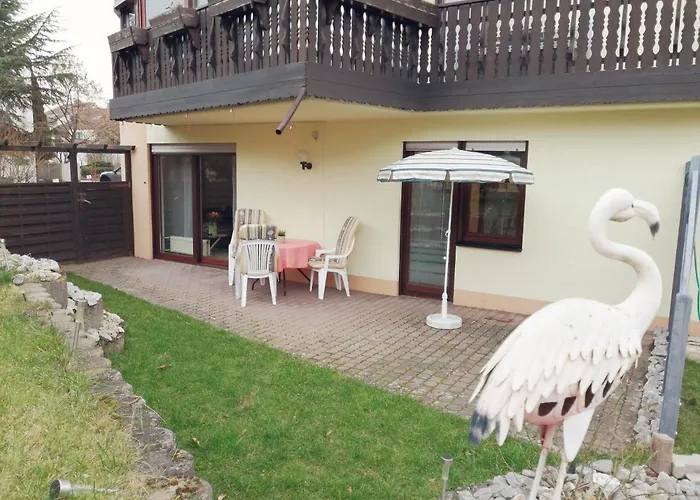 Ebenerdige Ferienwohnung Mit Grosser Terrasse In Der Naehe Des Waldes, Zum Wohlfuehlen